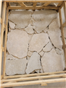 Crosscut Tumbled Travertine Crazy Paving Small Size - Packing